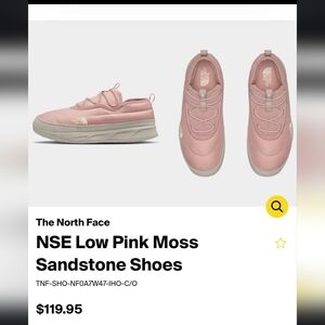 The north face, nse low moss sandstone shoes